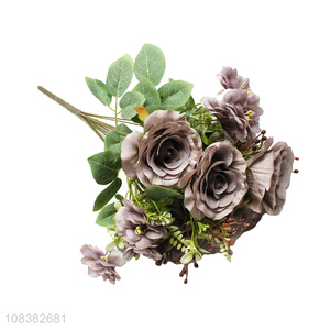 Factory price elegant 11heads natural simulation flower for sale