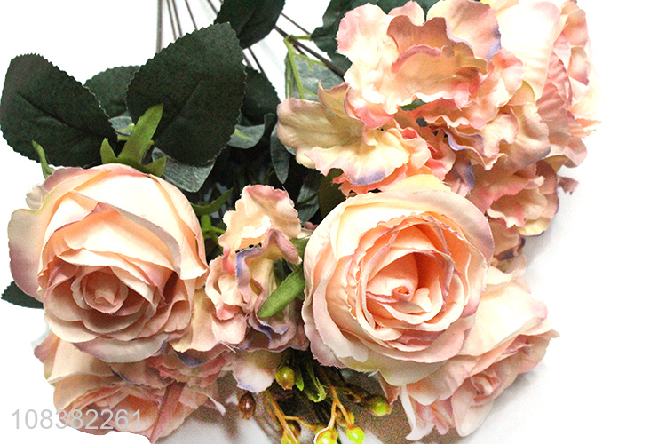 China factory natural plastic fake flower simulation flower
