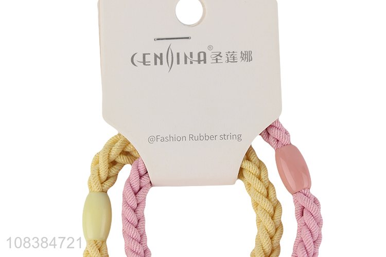 High quality toddler hair ring nylon hair rope for sale
