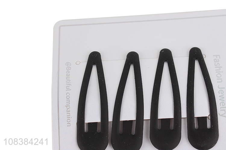 High quality simple metal hairpins BB clips for girls kids