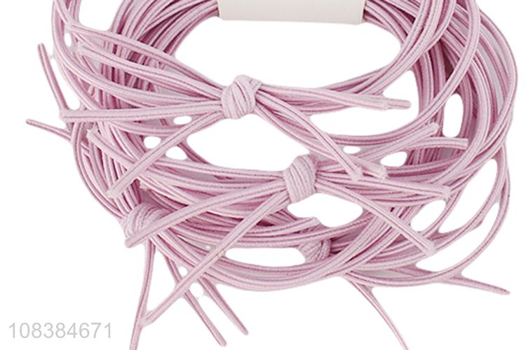 Factory price simple hair ring kids fashion hair rope