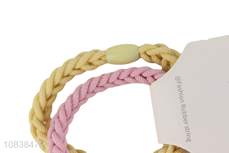 High quality toddler hair ring nylon hair rope for sale