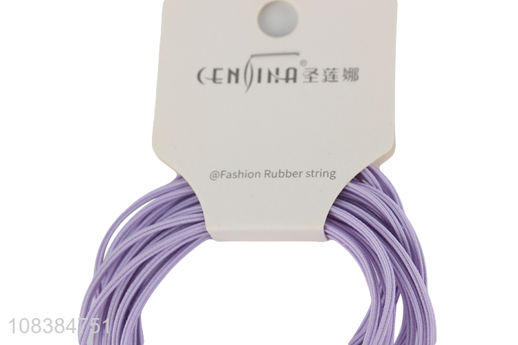 Low price durable high elastic hair rope girls hairwear wholesale