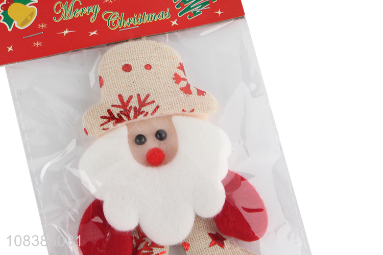 Popular design Christmas tree ornaments handmade non-woven crafts