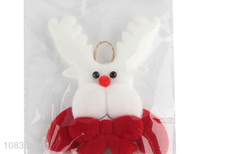 Low price Christmas hanging ornaments non-woven fabrics ornaments