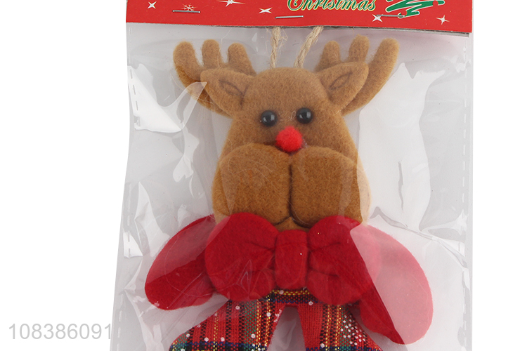 Best sale Christmas holiday decoration non-woven fabric ornaments