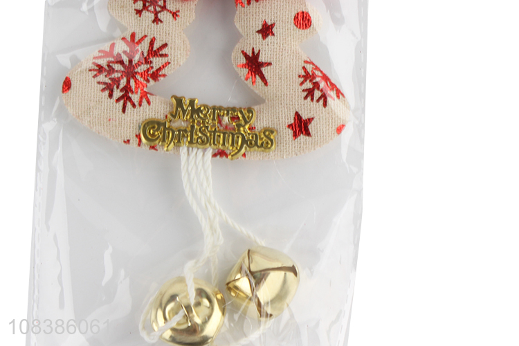 Low price Christmas hanging ornaments non-woven fabrics ornaments