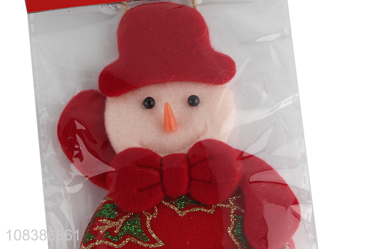 Wholesale non-woven craft pendant christmas party ornaments