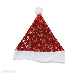 Yiwu Market Polyester Christmas Hat Party Christmas Decoration