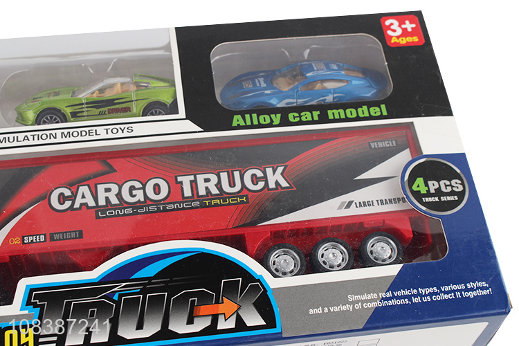 High quality alloy truck model toys pull back car toys