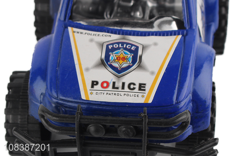 Online wholesale children boys inertia police car toys