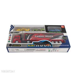 High quality alloy truck model toys pull back car toys