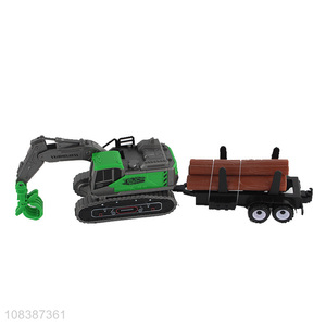 Low price plastic inertia truck toys for children gifts