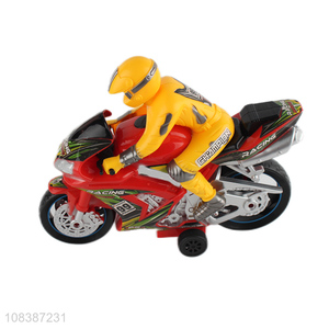 Good selling plastic children inertia  toys motorcycle toys