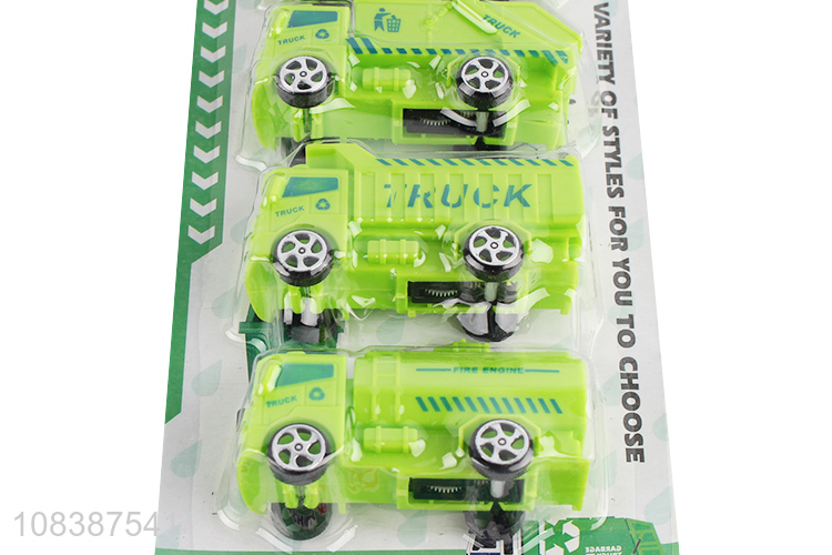 Best price plastic mini truck model toys for children gifts