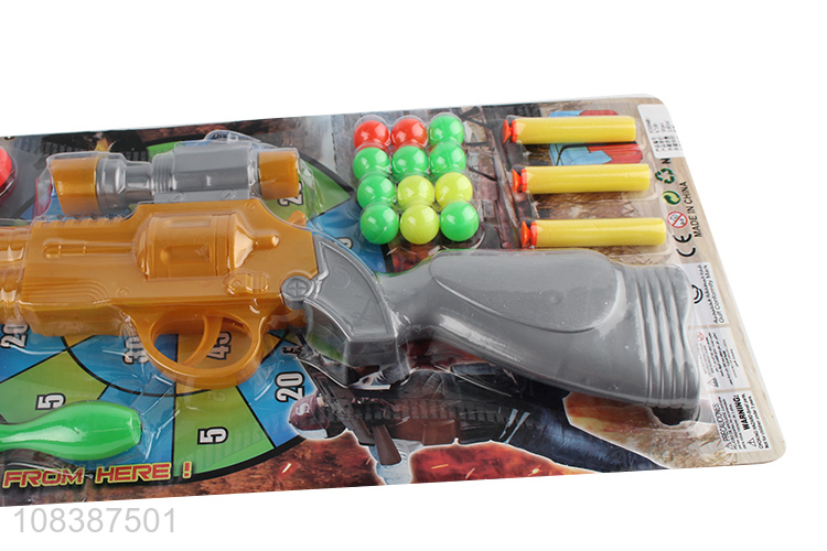 Best sale cool kids plastic gun toys with soft bullet