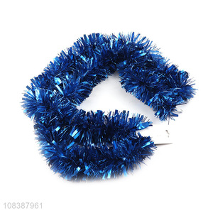 Popular design Christmas tinsel <em>garland</em> metallic streamers home decorations
