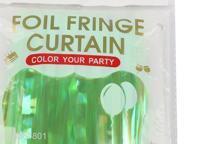 High quality foil fringe curtain tinsel curtain festival & party decoration