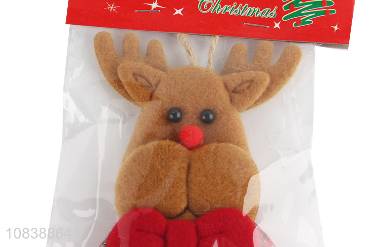 Best Price Cute Christmas Elk Christmas Hanging Ornaments