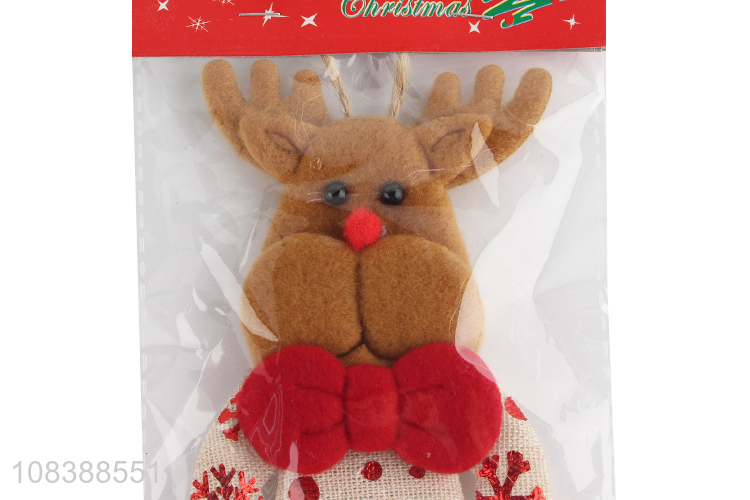 Low Price Christmas Hanging Ornament Christmas Non-Woven Crafts