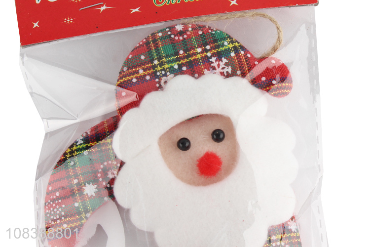 Factory Direct Sale Christmas Hanging Ornaments Non-Woven Crafts