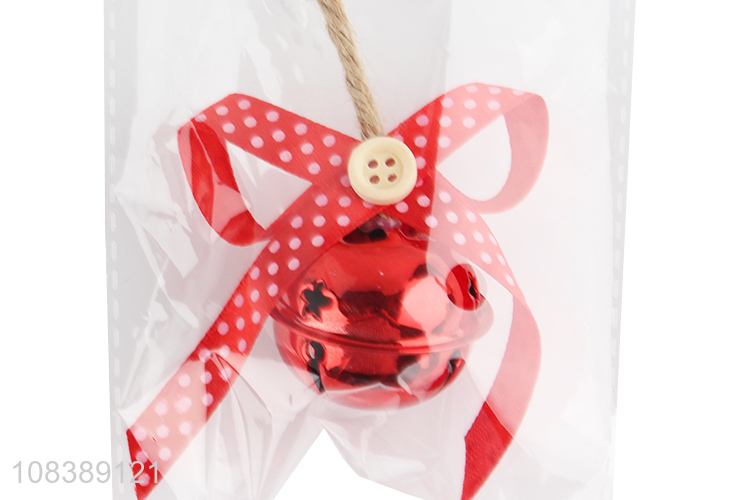 New Design Non-Woven Christmas Hanging Ornaments With Bell