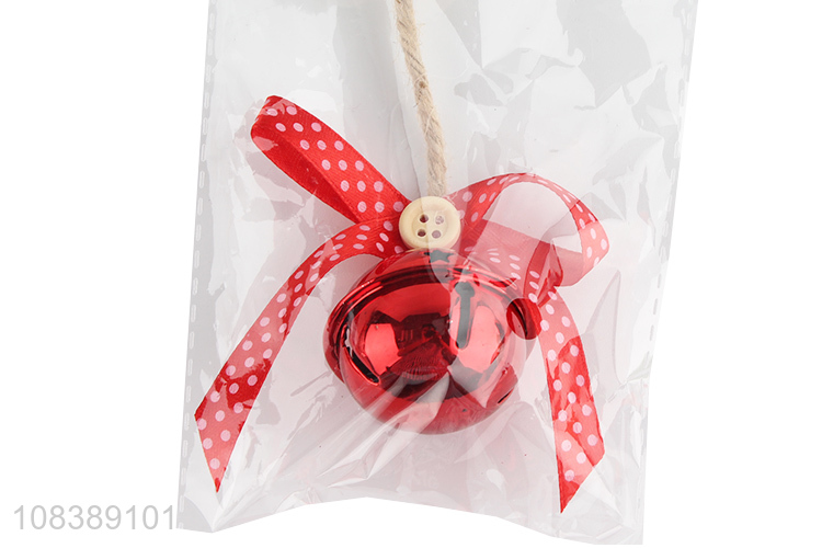 Custom Santa Claus Christmas Hanging Ornament With Bell