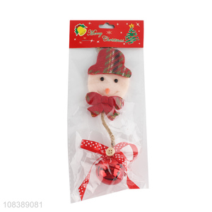 Wholesale Snowman Shape <em>Christmas</em> Decoration With Tinkle <em>Bell</em>