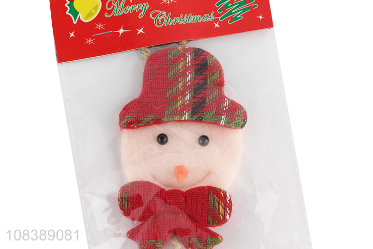 Wholesale Snowman Shape Christmas Decoration With Tinkle Bell
