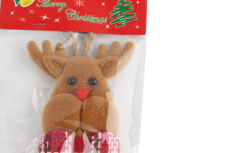 Best Sale Christmas Elk Hanging Ornament For Christmas Decoration