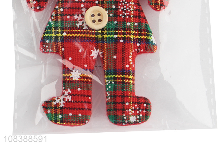 Cartoon Non-Woven Santa Claus Hanging Ornament For Sale