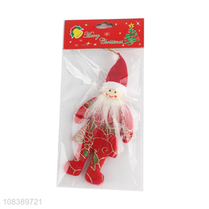Good Price Santa Claus Doll Hanging Ornament For Sale