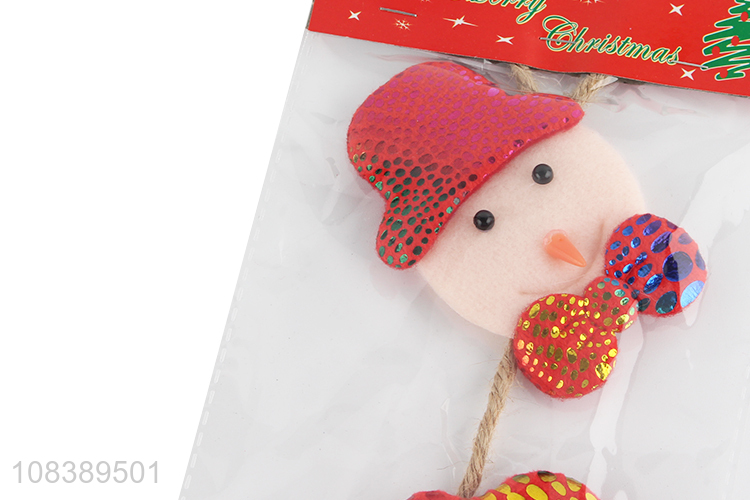 Good Sale Colorful Christmas Hanging Decoration With Small Bell