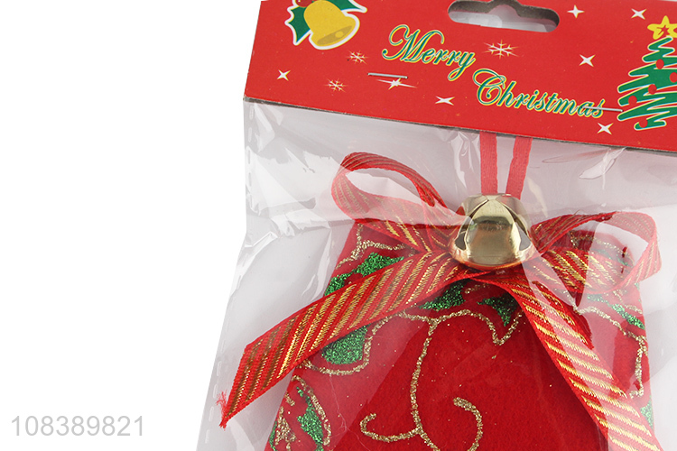 Good Quality Non-Woven Christmas Ornaments With Bells
