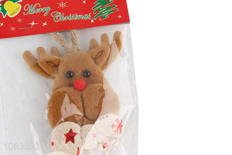 Popular Cute Christmas Elk Christmas Hanging Decoration