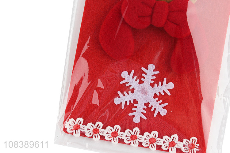 Good Quality Christmas Elk Door Handle Hanger Christmas Decoration