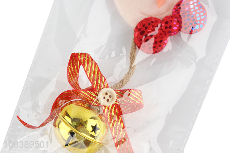 Good Sale Colorful Christmas Hanging Decoration With Small Bell