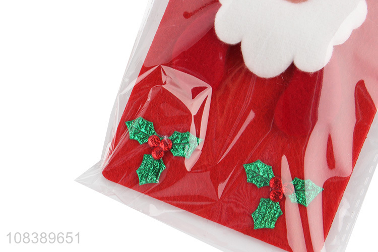 Good Sale Santa Claus Christmas Door Handle Hanging Decoration