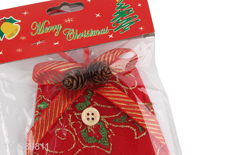 Wholesale Colorful Gift Box Shape Christmas Tree Hanging Decoration