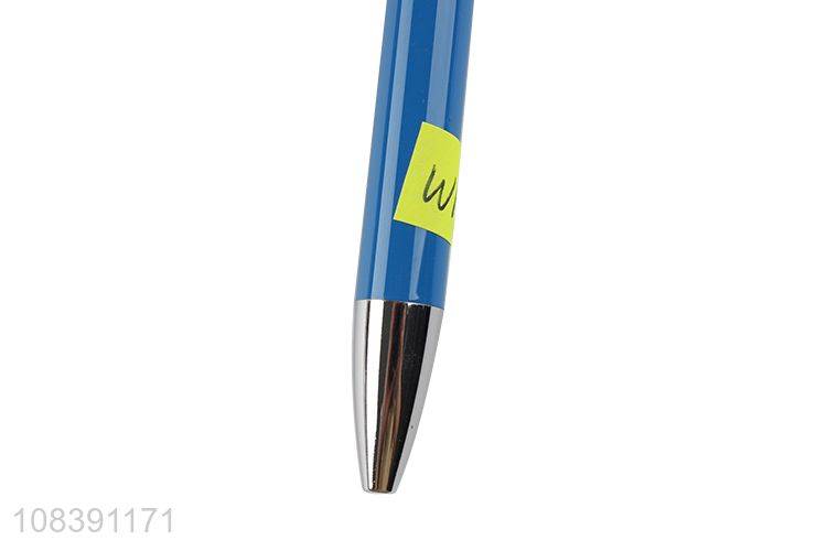 Wholesale stylish ballpoint pen retractable metal ball pen for students