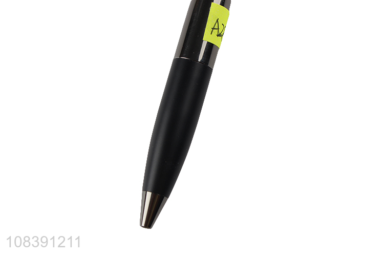 Factory direct sale metal fine point ballpoint pens with comfort grip