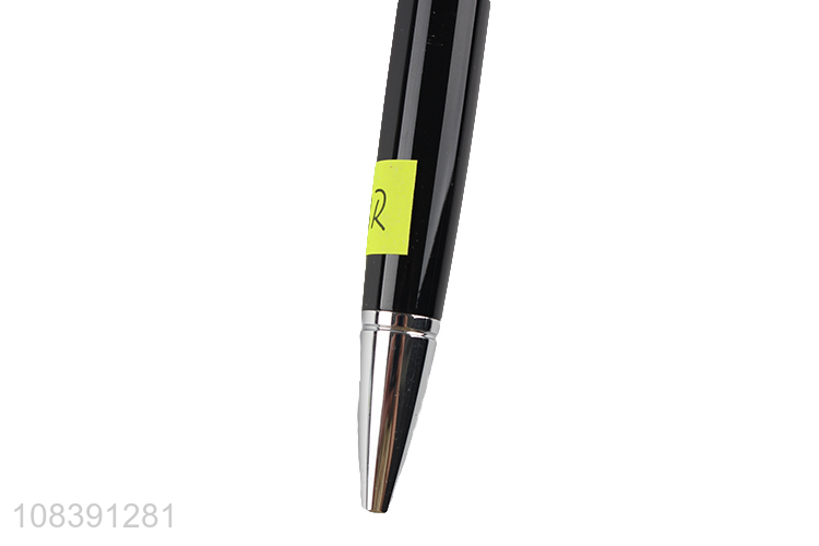 Hot product office school ball pen retractable metal ballpoint pen