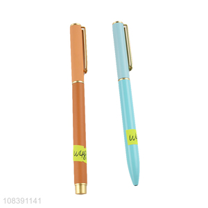 Good quality custom logo metal ballpoint pens bright-<em>colored</em> sign <em>pen</em>