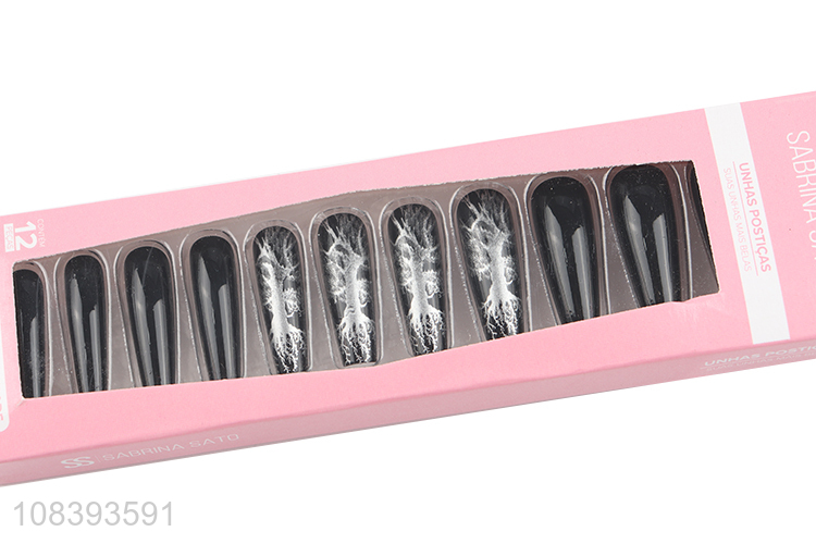 Low price no glue non-toxic women nail decoration stickers