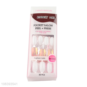 Hot products fashion no <em>glue</em> fake nail for decoration