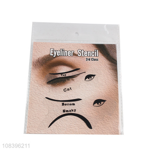 Hot selling eyeliner stencil eyeshade drawing guide for women