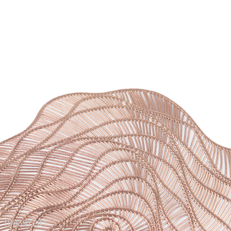 Bottom price fashion style placemat wedding dining table mat