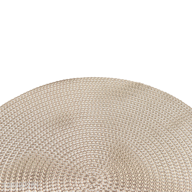 Hot sale mildewproof oilproof waterproof pvc table mat placemats