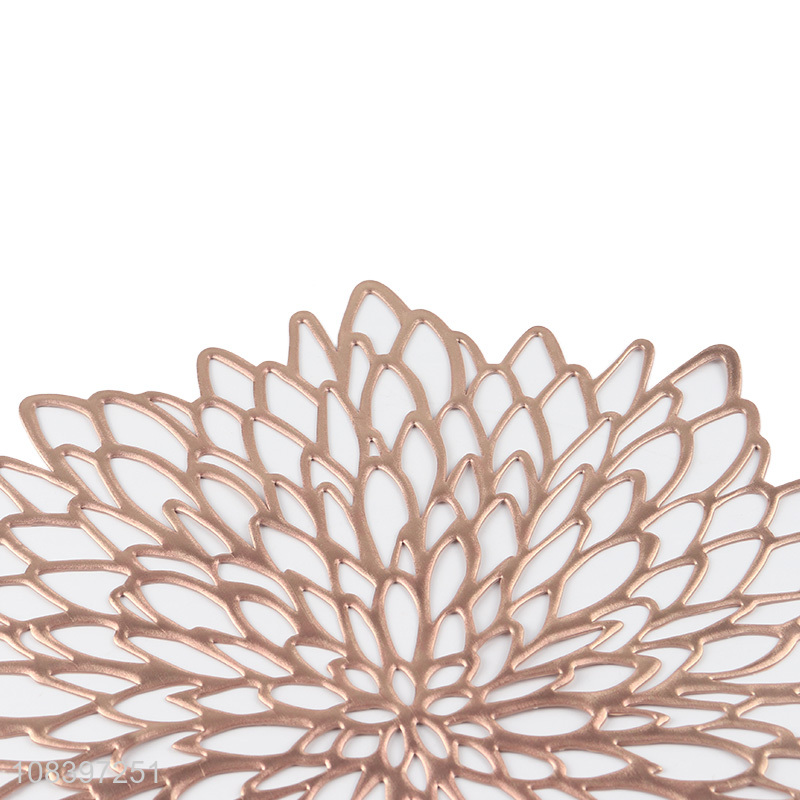 Hot selling table accessories pvc table mat placemat for dining