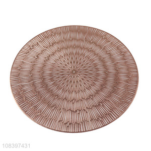 New arrival metallic placemat table mat for hotel and restaurant